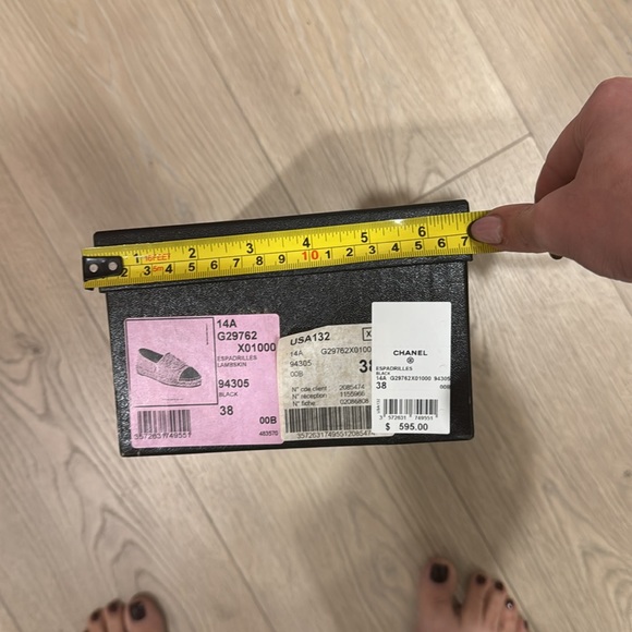 Authentic Chanel Shoe Box - Picture 3 of 4